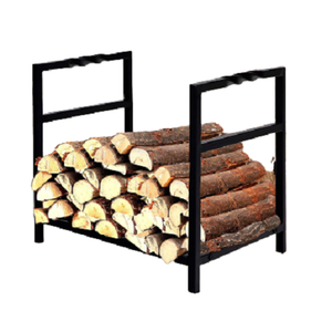 Premium Quality Black Color Iron <b>Log</b> Rack Customized Shape And Size Outdoor <b>Log</b> Rack For Best Selling - Product Image 3