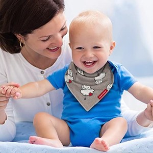 Baberos de algodón para bebé, bandana - Product Image 6