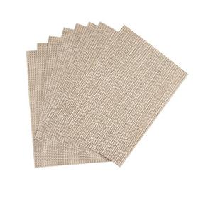 Decoración antideslizante ecológica de lujo de 12x18 pulgadas, manteles individuales ligeros y ecológicos, algodón orgánico certificado GOTS - Product Image 1