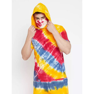 Ensemble de survêtement sublimé à capuche pour homme, pull à manches courtes, vêtements de sport personnalisés, fournisseur en gros - Product Image 2