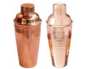 Shaker à Cocktail en cuivre en laiton barman personnalisé avec double barre articles de fête utiliser le meilleur produit de Offre Spéciale de couleur - Product Image 5