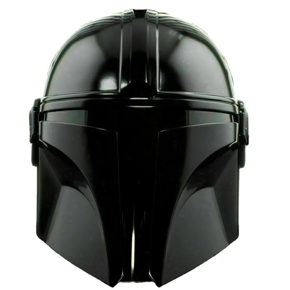 Wearable Mandalorian Helmet Mask Black Series Cosplay Costume Steel