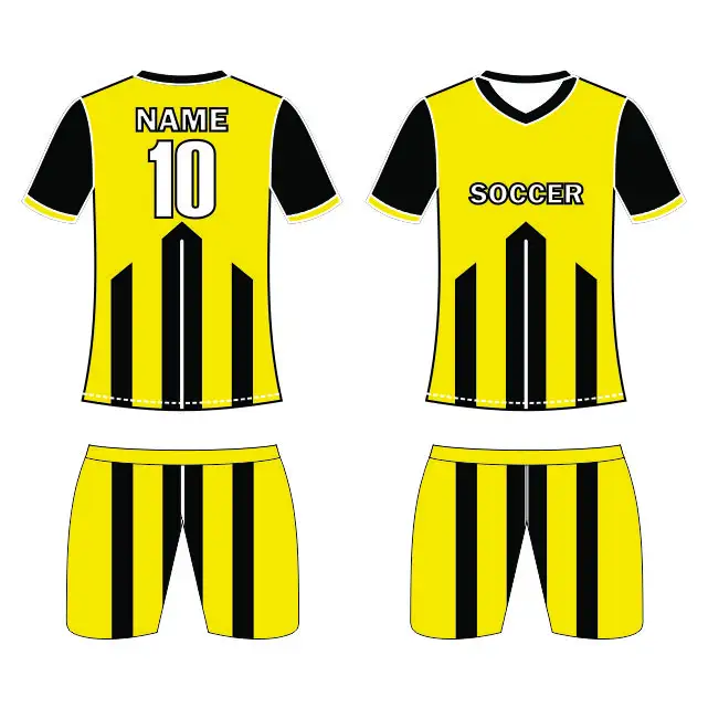 OEM Service Manufacture Soccer Uniform Club Team Uniforms Sets Customization Printed Logo Designs For Men
