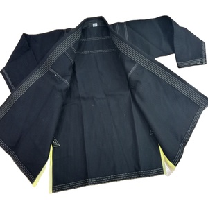 Venta al por mayor personalizado BJJ Gi Kimono 100% algodón perla Tejido ligero transpirable duradero Unisex adulto brasileño Jiu Jitsu uniforme - Product Image 5