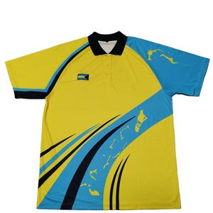 Polo corto de poliéster para hombre con impresión por sublimación personalizada - Product Image 3