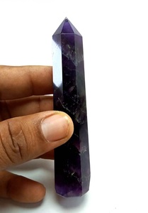 Tour de cristal en cristal d'améthyste, pierres de guérison, haute qualité, point de pointe, vente en gros - Product Image 3