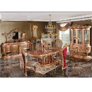Best Luxury Hand Carved Dining Room Furniture Buy Classic Luxury Dining Room Furniture Set Luxury Royal Carved Dining Room Set - Product Image 1