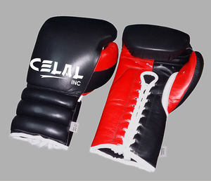 Guantes de boxeo con relieve blanco personalizados, guantes de entrenamiento de boxeo profesionales, diseño personalizado, cuero Real, 2023 - Product Image 3