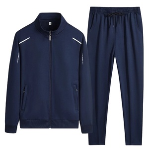 ชุดวอร์มแขนยาวของผู้ชายผ้าฝ้าย100% มีฮู้ดชุดวิ่งฟิตเนสแขนยาวแบรนด์ฤดูใบไม้ผลิ - Product Image 1