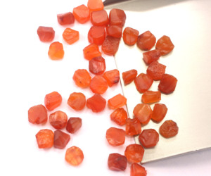 Oferta Especial: 25 Piezas de Gemas Naturales Fabulosas, Cornalina en Bruto, Venta al por Mayor de Joyería Natural, Piedras Sueltas Sin Tratar - Product Image 6
