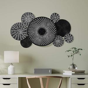 Panier mural de luxe en or, décoration de maison, décor mural tissé, cadeau de pendaison de crémaillère, décoration de noël - Product Image 3