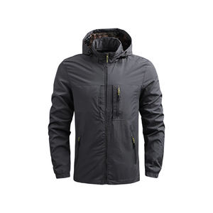 Veste softshell coupe-vent 3 couches de haute qualité personnalisée pour hommes, veste de randonnée en plein air, coupe-vent et confortable, veste softshell - Product Image 6