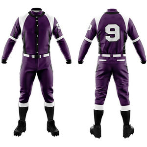Uniforme de béisbol personalizado, uniforme de béisbol de alta calidad, precio barato, superventas - Product Image 4