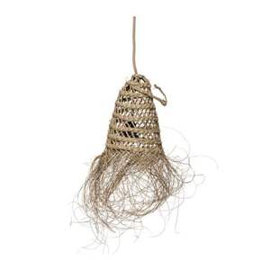 Colgante de mimbre hecho a mano de bambú, lámpara con forma de sombrero, candelabro de bambú moderno para interior, el mejor precio - Product Image 4