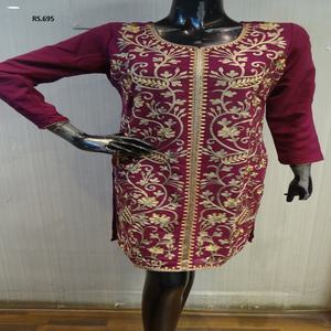 Designer Lady Top Lady <b>Kurtis</b> Indian <b>Kurtis</b> - Product Image 6