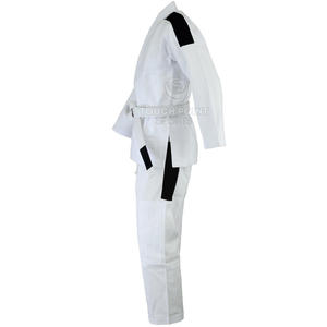 Ligero blanco Karate Gi cómodo desgaste de artes marciales envío gratis muestra disponible para Karate y Taekwondo - Product Image 2