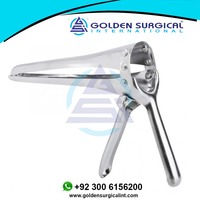 Spéculum vétérinaire GOLDEN pour ferme équine et ranch |   Spéculums vaginaux pour moutons, chèvres, vaches, buffles, modèle GSI-9814