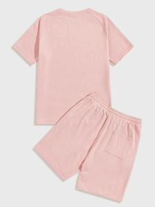 Ensemble de shorts de jogging 2 pièces pour homme, t-shirt et short personnalisés, best-seller, bas actifs pour le fitness - Product Image 2