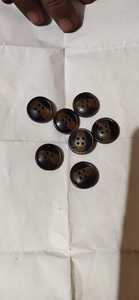 Boutons en forme de corne, style naturel, existe en tailles assorties, convient aux fabricants de vêtements et magasins de perles, pièces - Product Image 2