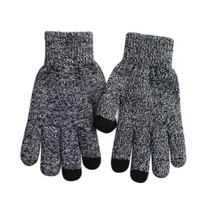 MESS SPORTS Unisex Full Finger Hand Texting <b>Thermal</b> Driving Stretch Windproof for Screen Winter <b>Gloves</b> Checked Cotton for <b>Men</b> - Product Image 1