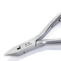NGHIA OMI Ensemble de pinces à ongles NL-102 de qualité supérieure en acier inoxydable avec finition chromée pour manucure et pédicure