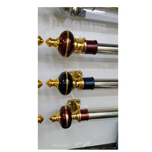 Multicolore et Design Or Personnalisé Couleur et Design Support de Rideau Mural Vente en Gros et Fabricants sur Offre Spéciale - Product Image 1