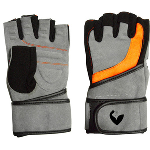 Guantes de gimnasio para hombres y mujeres para entrenamiento, levantamiento de pesas, soporte de muñeca acolchado, agarre Extra, protección de palma para ejercicio físico - Product Image 5