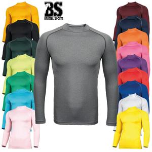 Bruselas deportes Hing calidad Base Layer Shirt Camisetas Active Gym Fitness Sports Wear Camisetas - Product Image 2
