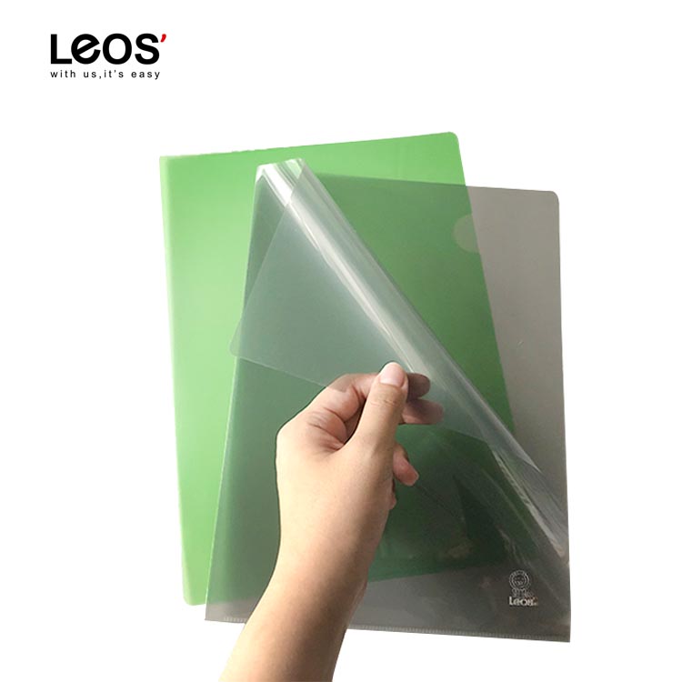 Новый продукт PP A4 размер L-образный держатель папка для файлов