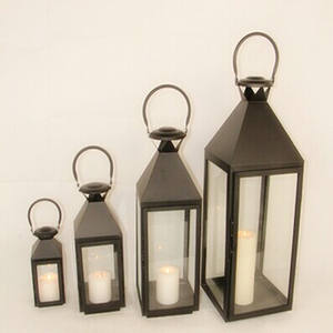 Farol colgante de Metal blanco para jardín, decoración navideña de alta calidad - Product Image 3