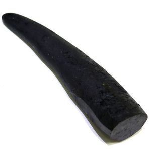 Embouts de corne de buffle d'Inde, artisanat, creux et blanc, poli, avec trou naturel - Product Image 4