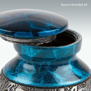 La última mini urna de cremación de 3 pulgadas de Higher Handicrafts, suministros funerarios de estilo americano para cenizas de niños, mascotas o adultos - Product Image 5