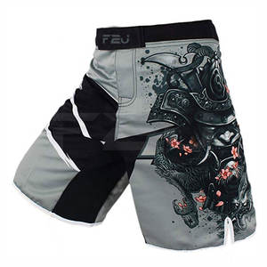 High Stretch Martial Arts <b>Grappling</b> Kickboxing Jiu Jitsu BJJ Fight Muay Thai Custom Sublimation MMA <b>Short</b> Boxing <b>Shorts</b> Micro - Product Image 3