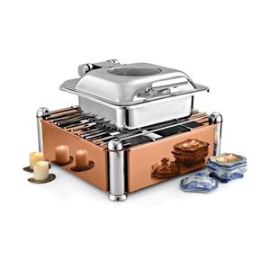 Calentador de alimentos de diseñador, plato de frotamiento, vajilla para fiesta de boda, decoración para Buffet, plato de frotamiento, cocina de Hotel, catering - Product Image 1