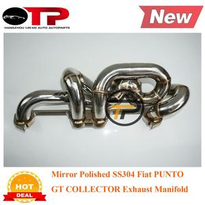 Выхлопная труба OTP для Fiat Punto 1.4GT Tur bo выхлопной коллектор SUS304 с зеркальной полированной поверхностью - Product Image 4