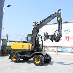 Колесный погрузчик с зажимом для бревен/гидравлический погрузчик для древесины - Product Image 4