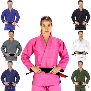 Jiu Jitsu ชุดเครื่องแบบผ้าสำลี100%,ชุดกิโมโน Jiu Jitsu ทำจากผ้าคอตตอน - Product Image 6