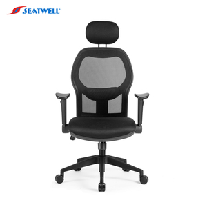 Silla ergonómica de malla ajustable para oficina, muebles de estilo comercial - Product Image 2