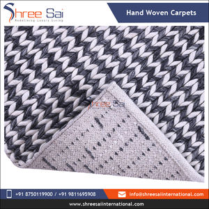 Juego de alfombra de pared a pared de algodón de lana Vintage hecha a mano bordada con textura en estilo Vintage elegante de calidad estándar - Product Image 4