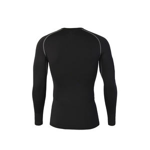Camiseta Deportiva de Manga Larga para Hombre, Protección UV de Secado Rápido, Anti Compresión, Material de Poliéster/Spandex, Logotipo y Color Personalizados - Product Image 5