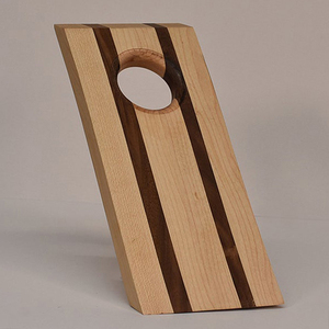 Self balance wine holder, 100% natural wooden bottle holder from Vietnam - Product Image 3