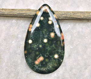 Gemas de jaspe para joyería, cabujones de jaspe de mar de alta calidad con forma personalizada, tamaño de exportación a granel - Product Image 6