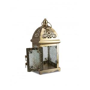Metal Pink Color <b>Candle</b> Hanging Lantern With Superior Quality Tea Light <b>Small</b> Ramadan Lantern For Home Usage - Product Image 4