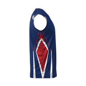 Plain and Simple Volleyball Uniforms For Sale Custom Team Logo Printed Volleyball Uniform - Product Image 4