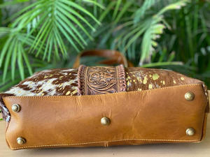 Nuevo Bolso de Mano Tallado a Mano, Bolso Tote de Cuero Auténtico con Piel de Vaca, Bolsos Grandes, Gran Colección de Bolsos de Mujer - Product Image 6