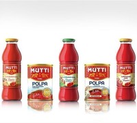 Concentré de tomates doubles Mutti italien 440g en conserve SANS OGM 100% tomates douces pelées eau sous vide Méditerranée