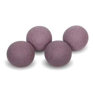 Boules de peluches en feutre faites à la main-Produit de lessive en feutre écologique-Boules de lessive en feutre de haute qualité-100% boules de laine de Nouvelle-Zélande - Product Image 2