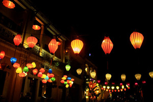 Tela de Vietnam-Linterna de seda con muchos colores para el Festival del Medio Otoño/Yami - Product Image 4