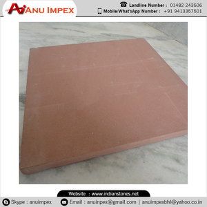 Grès rouge naturel, grande taille, pour la construction - Product Image 3