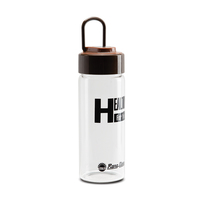 Bouteille d'eau en verre au design classique, de haute qualité, 450ml